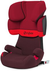 Автокресло группа 2/3 (15-36 кг) Cybex Solution X-fix, Rumba red