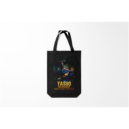 Сумка-шоппер / 31х42 см / Геймерам / League Of Legends Yasuo