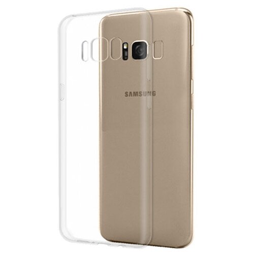 Силиконовый чехол для Samsung Galaxy S8+ G955 прозрачный 1.0 мм