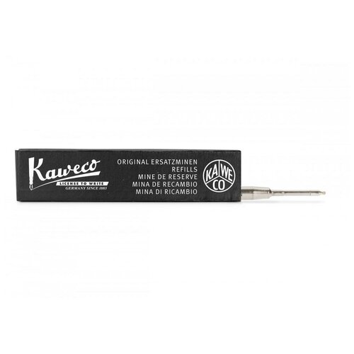 kaweco 10001857 механический карандаш kaweco frosted sport sweet blush pitaya ct Стержень для роллеров Kaweco G2, цвет: чёрный, 0,7 мм, 1 штука