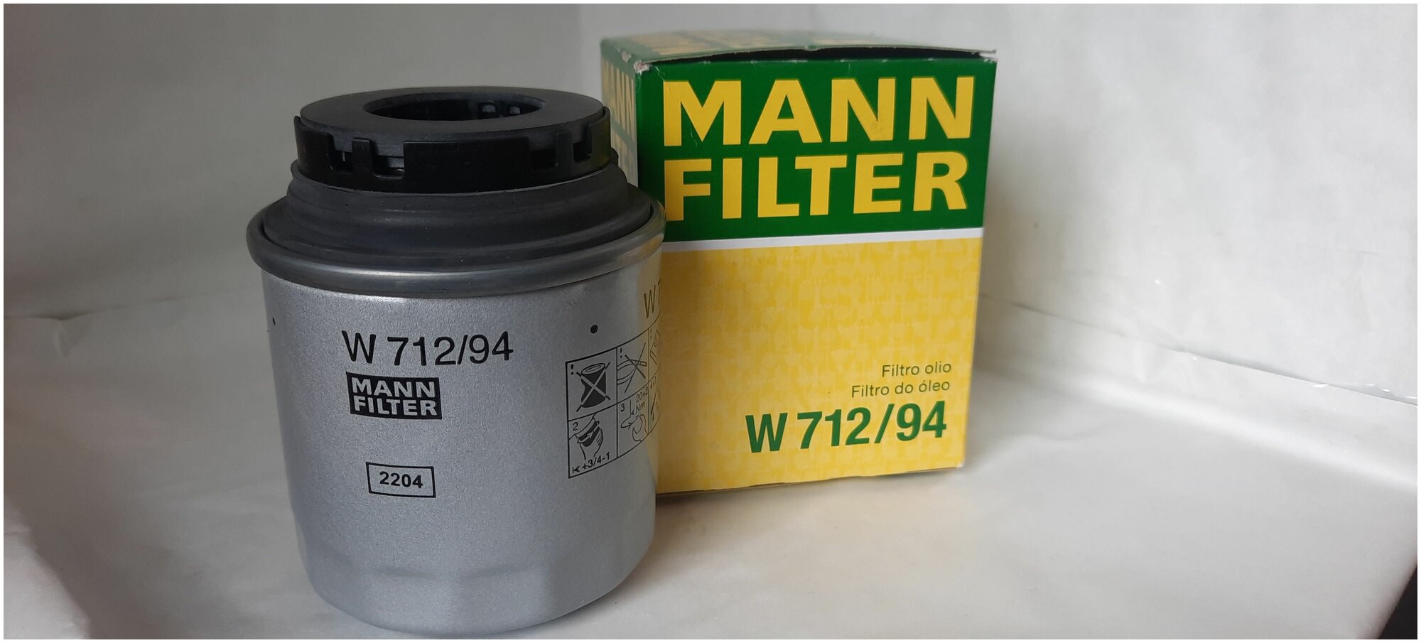 Масляный фильтр MANN-FILTER W 712/94 - фотография № 9