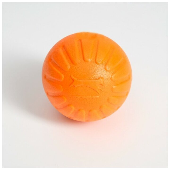 Мяч из EVA плавающий, для дрессировки, 7 см, оранжевый 7159798