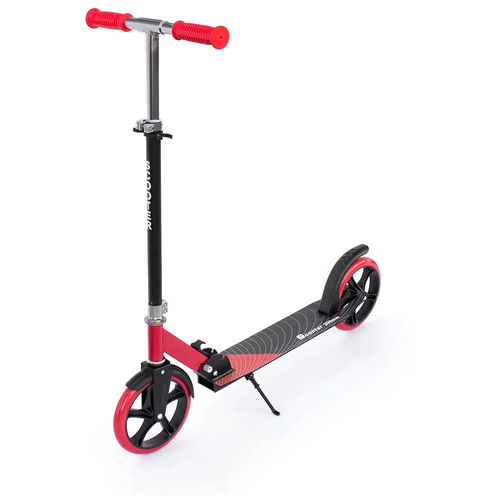 фото Самокат детский городской big wheels scooter, d колеса 200 мм, красный gti