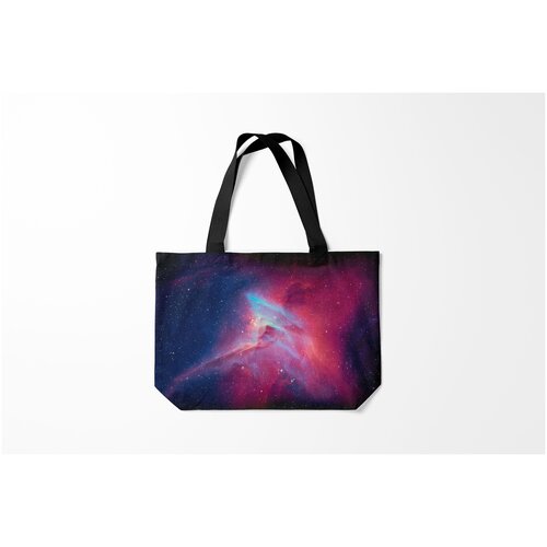 фото Сумка-шоппер / 46х35 см / популярные иллюстрации / астрономия космос burnettie