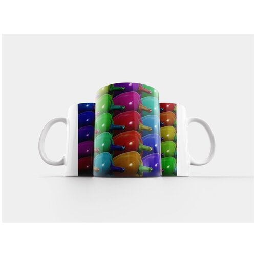 фото Кружка "перец, овощ, психоделический 320 мл. белая" lotsprints