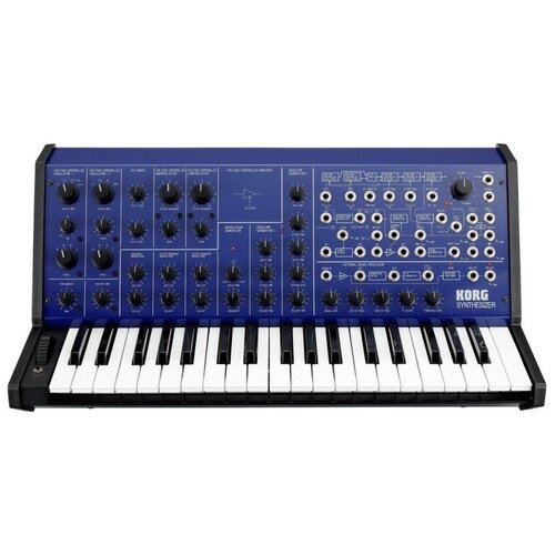 KORG MS-20 FS BLUE аналоговый синтезатор korg ms 20 mini синтезатор 37 клавиш