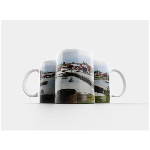 фото Кружка "архипелаг сёдерхамн, prästgrundet, июня 2017 года" 320 мл lotsprints