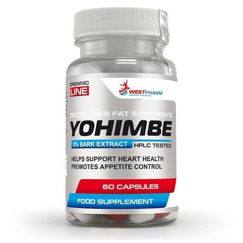 WestPharm Yohimbe Extract 50 мг (60 капсул)