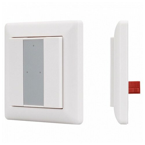 Панель Knob SR-KN9551K2-UP White (KNX, DIM) (Arlight, IP20 Пластик) радио панель easydim накладная клавишная w k2 на 2 зоны