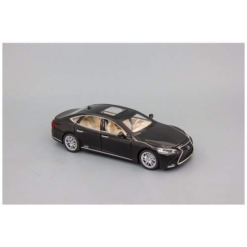 Металлическая инерционная машинка Лексус Lexus LS500h Hybrid 1:24 21 см