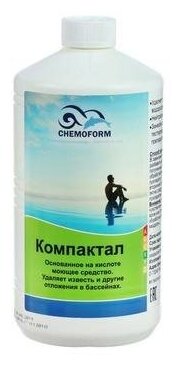 Моющее средство"Компактал" на основе кислоты, концентрат 1 л Chemoform 4839247 .