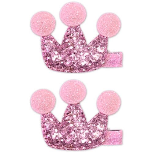 фото Набор зажимов для волос b&h «короны» 2 шт.