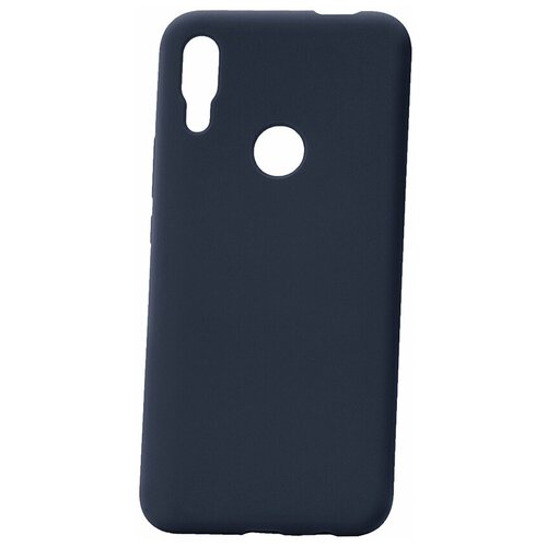 фото Чехол на huawei p smart z kruche silicone plain midnight blue кruче