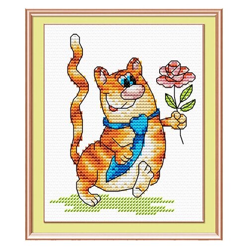 фото Набор для вышивания м.п.студия м №07 №046 покоритель сердец 15 х 10 см 3 шт. жар-птица