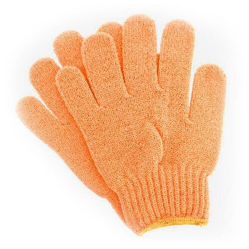 фото Антицеллюлитная массажная перчатка с эффектом пилинга body scrubber glove, 2 шт. tai yan