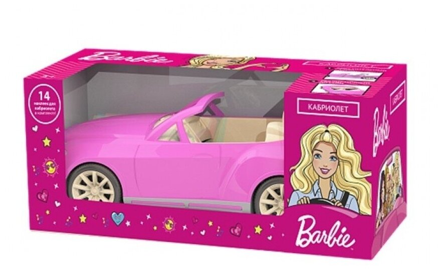 Игрушка Barbie Машина Кабриолет дя куклы - Нордпласт [Н-297/1]