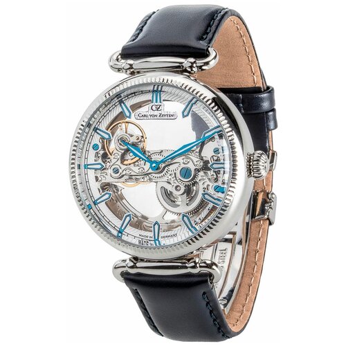 Наручные часы Carl von Zeyten, серебряный наручные часы carl von zeyten skeleton наручные часы carl von zeyten cvz0061wh белый серебряный