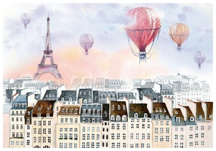 Пазл Воздушные шары в Париже (300 элементов)
