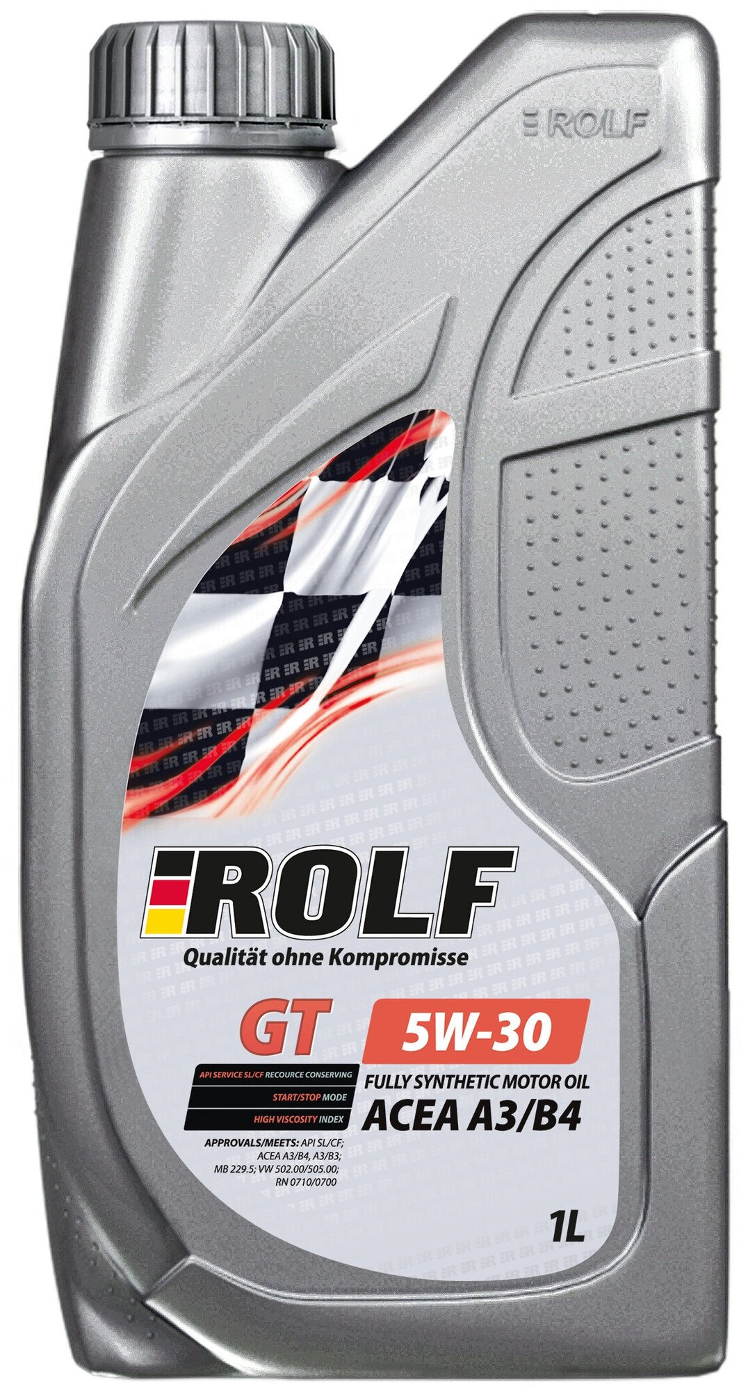 ROLF Gt 5w30 Масло Моторное Синт. (Пластик) 1л. A3/B4 Rolf