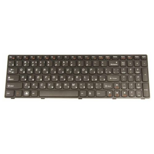 Клавиатура для Lenovo IdeaPad V570, B570, B575, B590, Z570 RU, Black