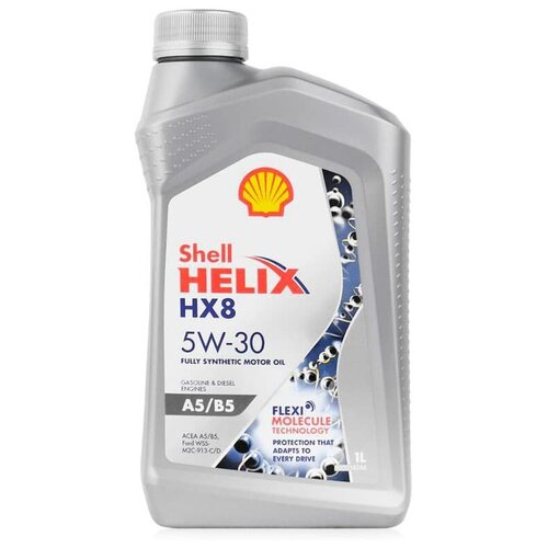 фото Моторное масло shell helix hx8 a5/b5 5w-30 1 л