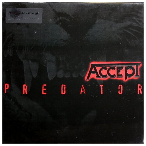 Music On Vinyl Accept - Predator (виниловая пластинка) компакт диск accept predator