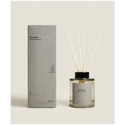 Ароматический диффузор Zara Home Dark amber, 200 мл