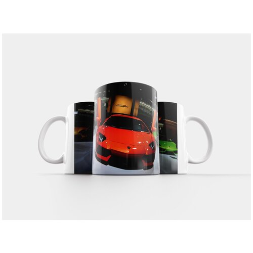 фото Кружка "спортивная машина, классические автомобили, металл" 320 мл lotsprints