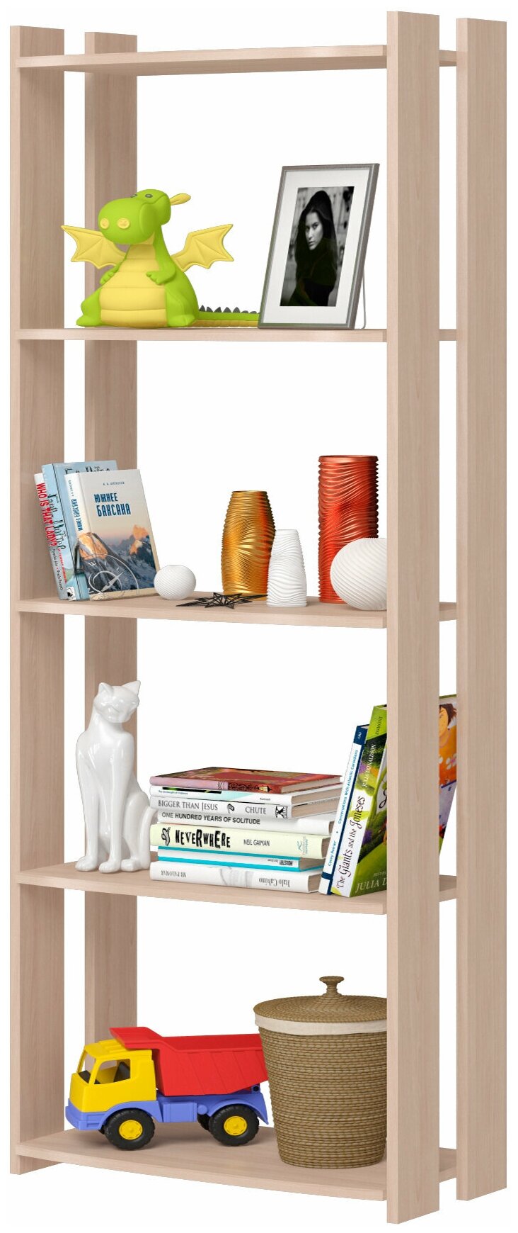 фото Стеллаж-этажерка прямой