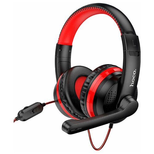 HOCO Проводные наушники HOCO W103 красный наушники w103 gaming headphones проводные hoco черно красные