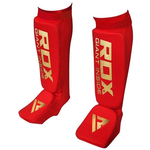 фото Шингарды защита ног rdx si mma shin instep guards цвет красный размер m