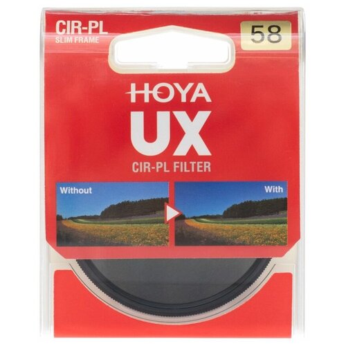 Светофильтр HOYA PL-CIR UX 58mm светофильтр hoya sparkle 4x 58mm