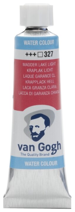 Краска акварельная Van Gogh №327 Краплак светлый, туба 10мл.