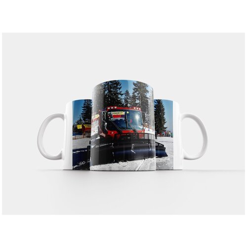 фото Кружка "снегоход, снег, зима" 320 мл lotsprints