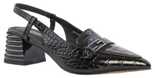 Туфли лодочки  Milana, размер 37, черный