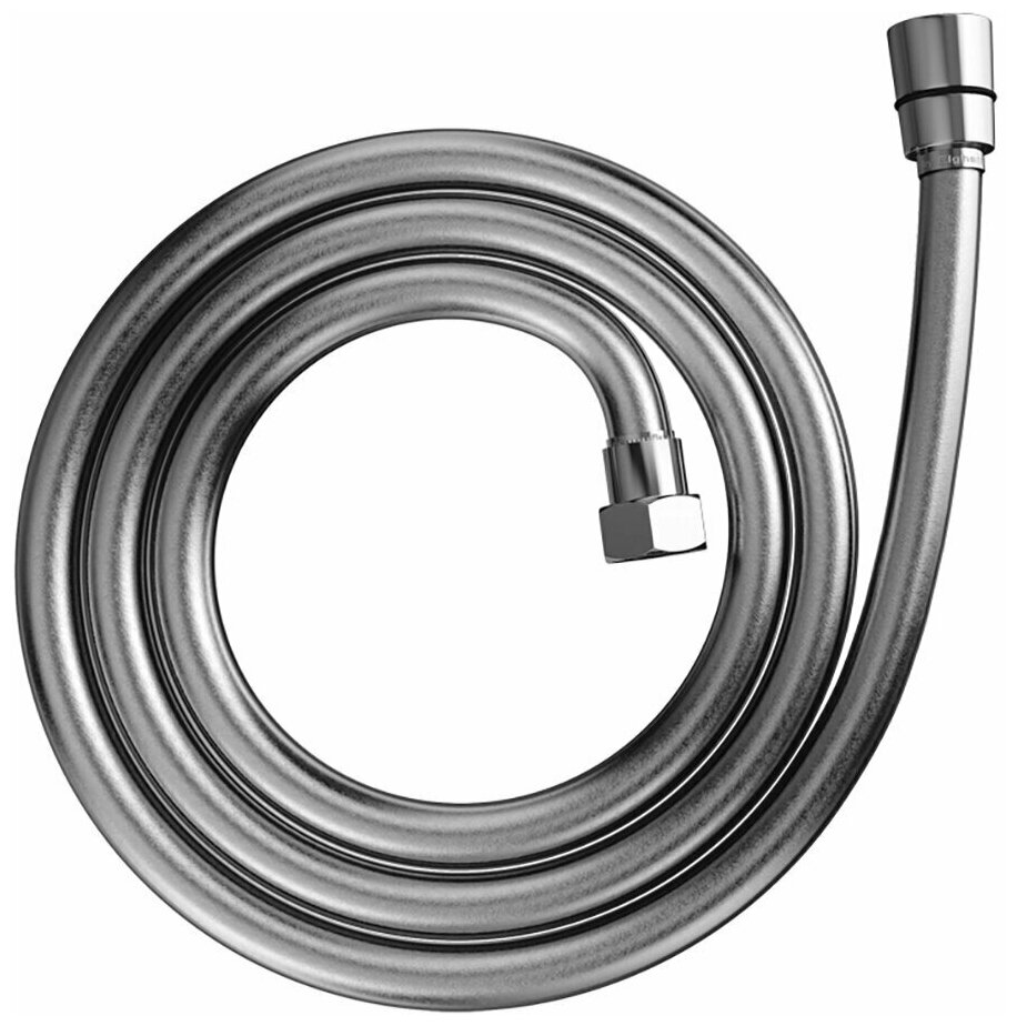 Душевой шланг армированный ПВХ 150см ELGHANSA SHOWER HOSE SH012 SILVER NEW серебро