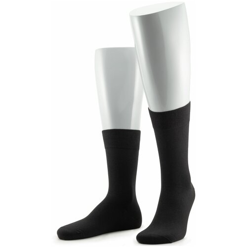 комплект 3 пары носки мужские бамбуковые grinston 15d11 черный 29 Носки Grinston, 3 пары, размер 29, черный