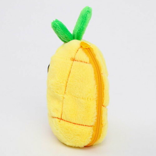 Мягкая игрушка Зайка-ананас на брелоке, 11 см
