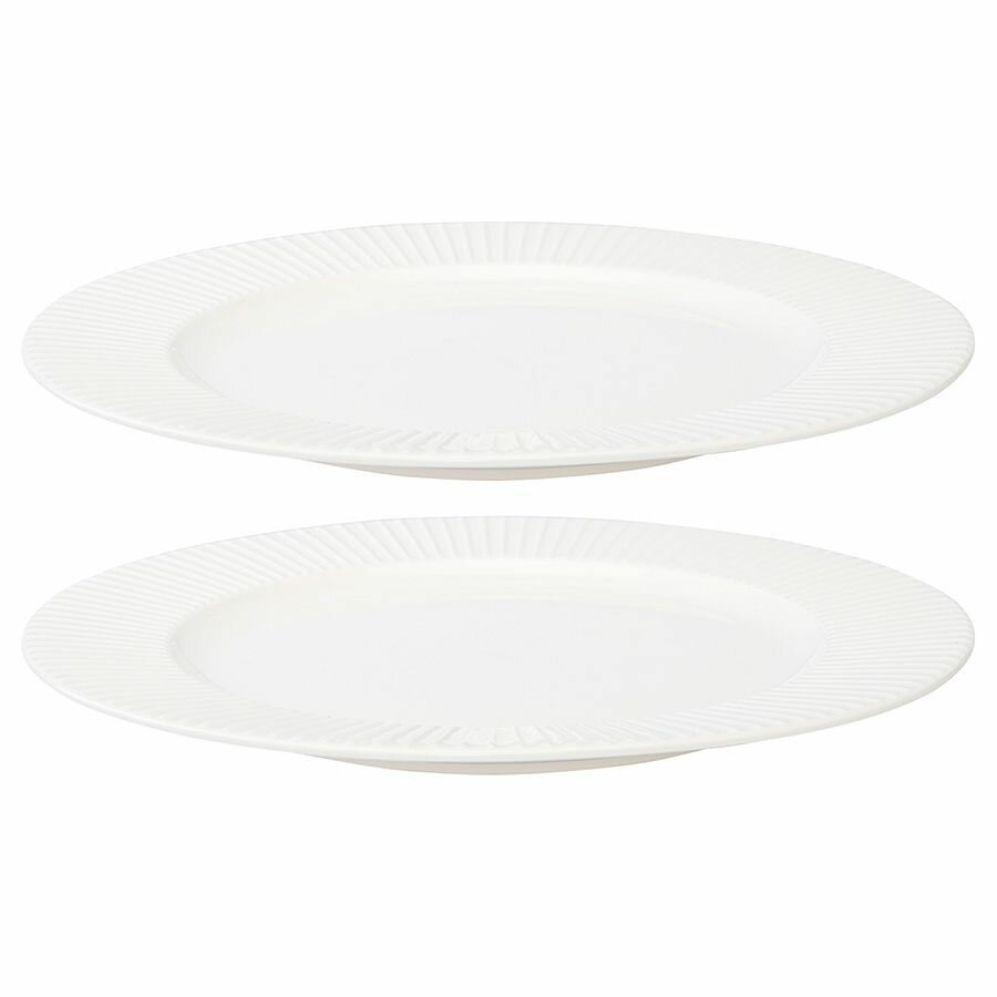 Набор тарелок Soft Ripples, Dual Glazing, d27 см, 2 шт.