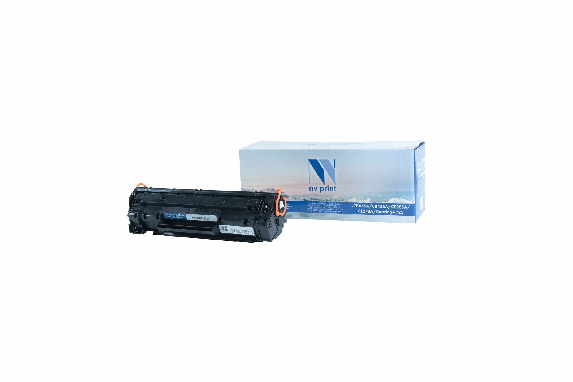 Картридж NV-Print NV-CB435A/436/285/278/725 (для HP/Canon LaserJet P1005/ M1120/ M1120n/ M1522n/ M1132/ M1212nf/ (2000k)) (NV-CB435A/436A/285/725)