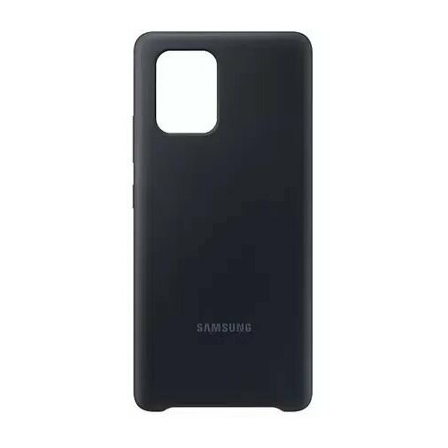 Чехол-накладка Samsung Galaxy S10 Lite Soft Silicone Cover Черный