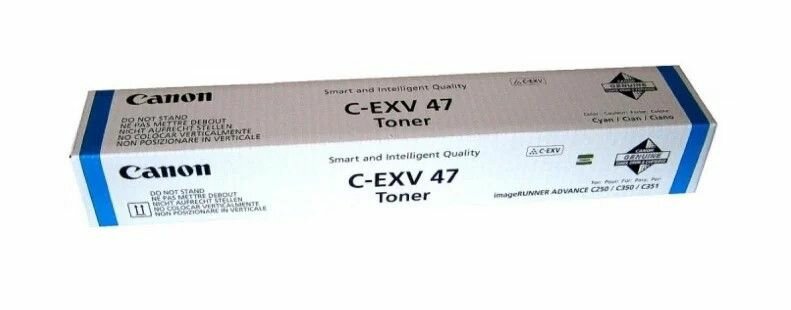 Картридж для лазерного принтера Canon C-EXV47 C (8517B002), голубой