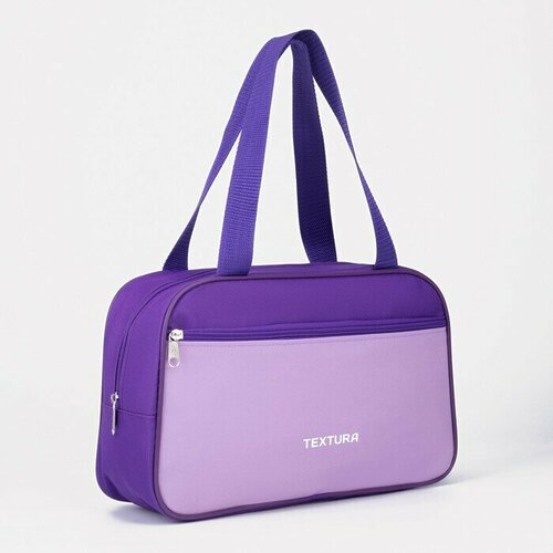 Сумка для обуви, отдел на молнии, наружный карман, цвет сиреневый/фиолетовый футболка ata размер 26 фиолетовый сиреневый