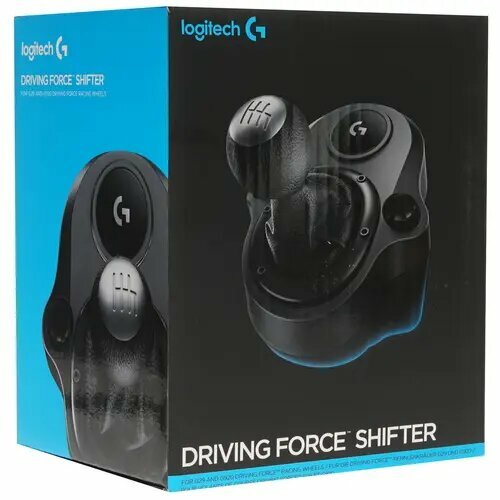 Коробка передач Logitech Driving Force Shifter Новый pc usb h gear shifter for logitech g29 g25 g27 g920 sequential shifter for thrustmaster t300rs gt for ets2 simracing racing game