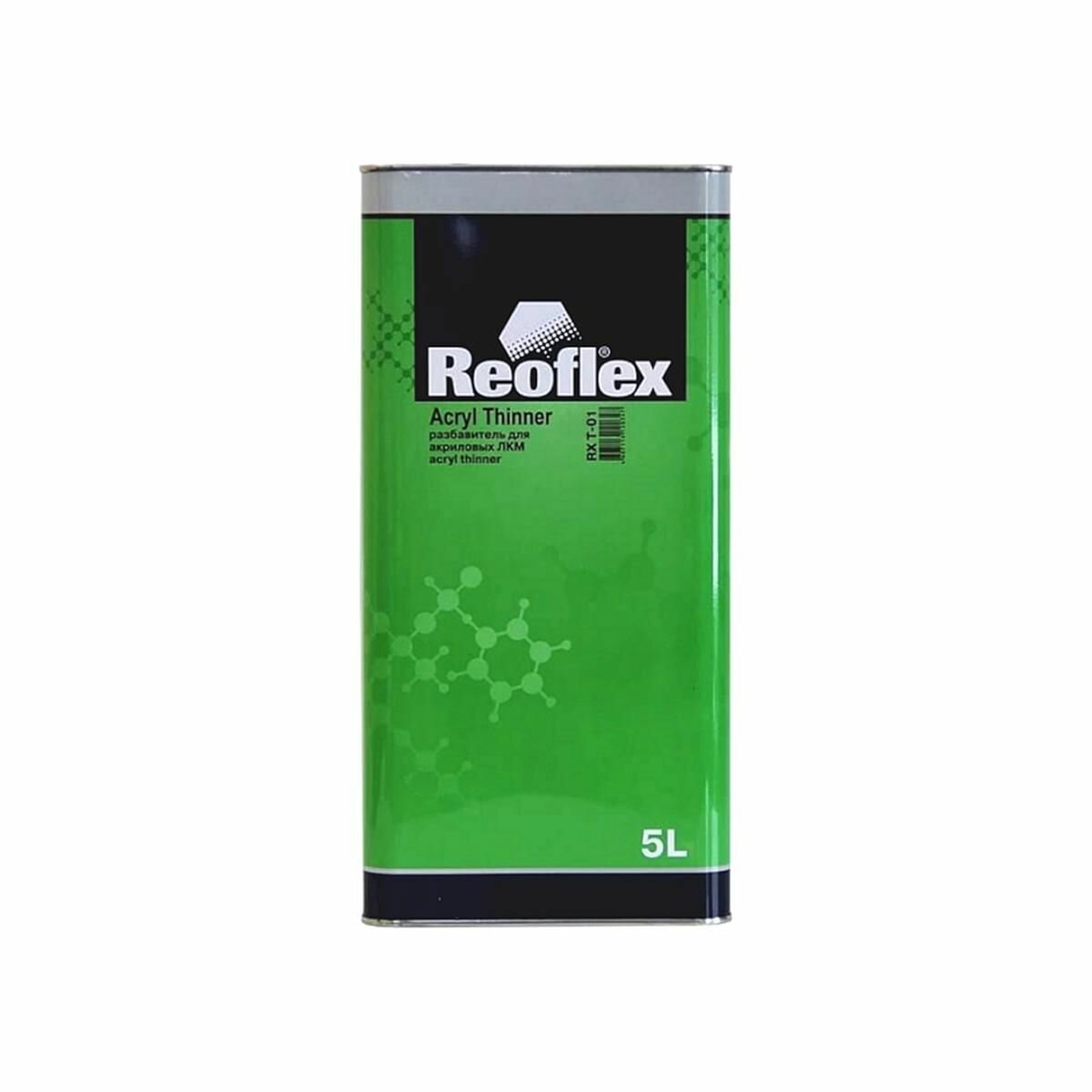 REOFLEX Разбавитель для акриловых ЛКМ Acryl Thinner RX T-01, 5 литров