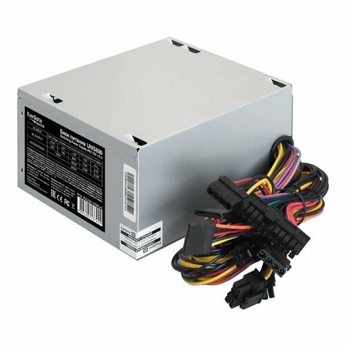 Блок питания 800W ExeGate UNS800 ATX 12cm fan 24pin 2x44pin 2xPCI-E 5xSATA 3xIDE 470900₽