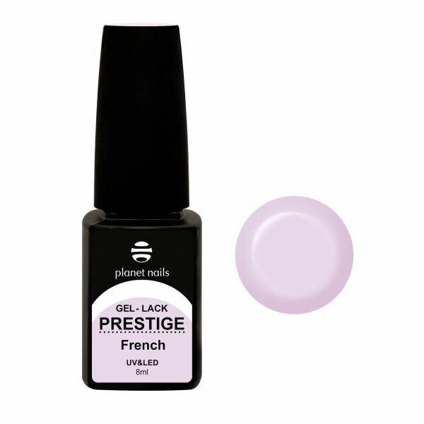 Гель-лак Planet Nails, "PRESTIGE FRENCH" - 334, 8 мл