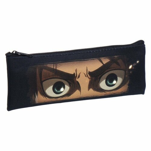 Пенал мягкий, 1 отделение 75 х 195 мм, плоский, Hatber, 