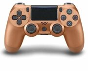 Беспроводной Bluetooth геймпад для PlayStation 4. Джойстик совместимый с PS4, PC и Mac, устройства Apple, устройства Android, золото