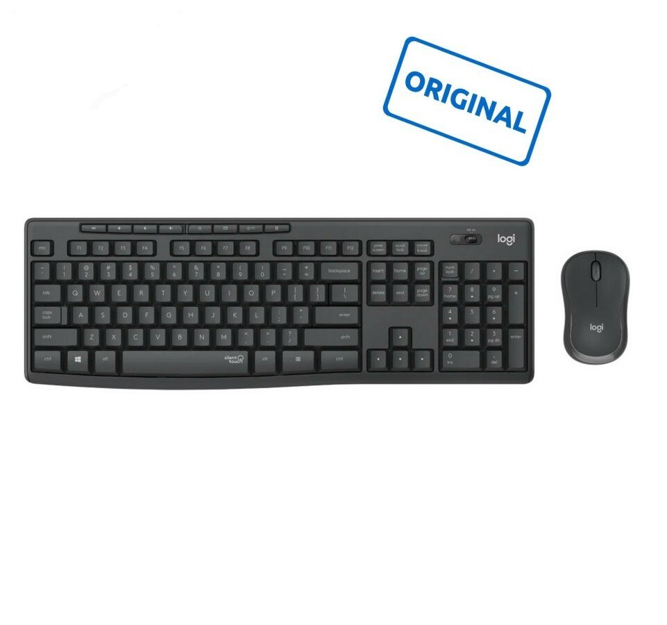 Logitech Combo MK295 - Беспроводной комплект клавиатуры и мыши